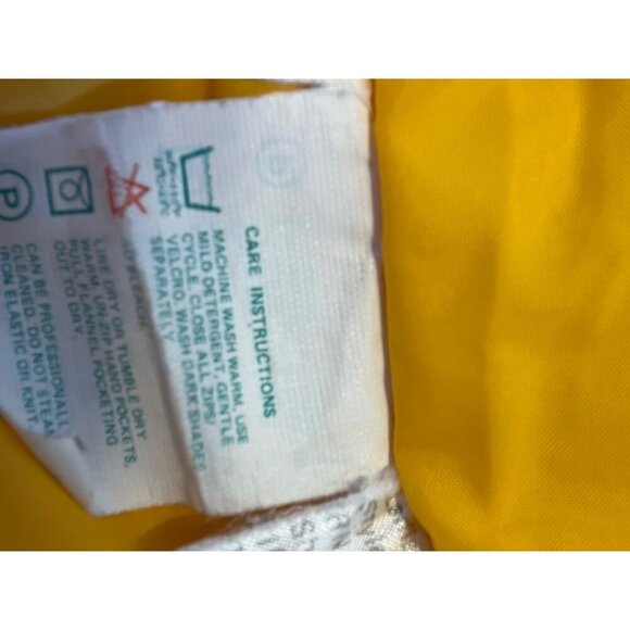 Vintage Obermeyer Womens Yellow Nylon Ski Jacket Size 8 - Picture 5 of 9